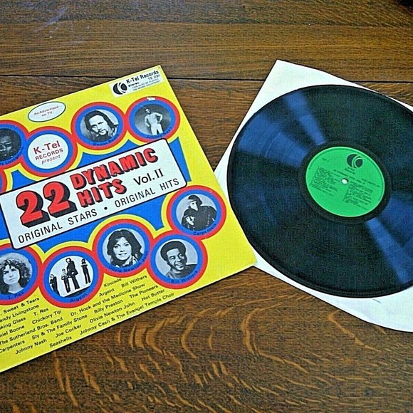 Vinyl LP Various 22 Dynamic Hits - Vol. II  K-Tel Records 1972 Compilation Album - Picture 11 of 16
